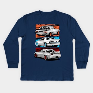 RX7 Generation rotary Kids Long Sleeve T-Shirt